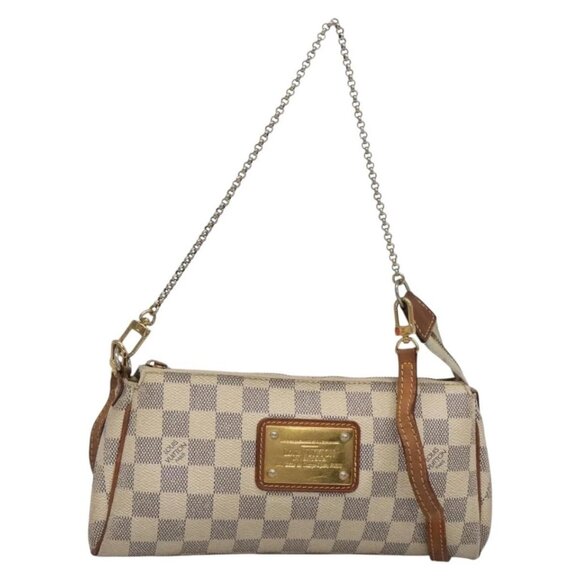 LOUIS VUITTON Damier Azur Eva Shoulder Bag 2way - Picture 1 of 16